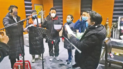 全员行动齐心协力战疫情 文艺创作服务